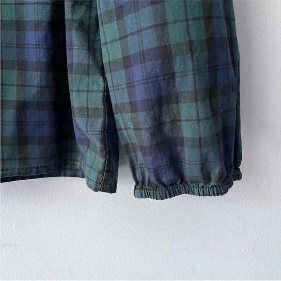 J. CREW Plaid Ruffle Top - Picture 4 of 10